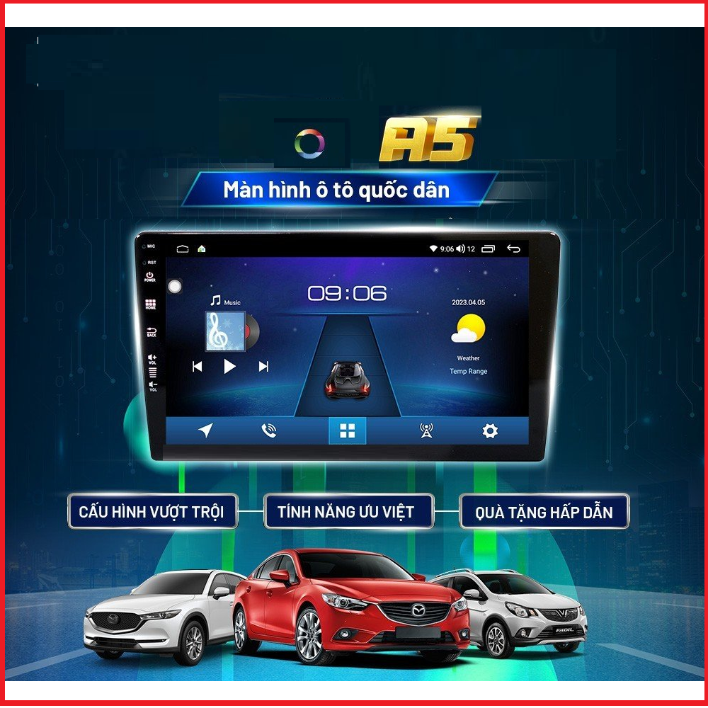 [TẶNG KÈM V.I.E.T.M.A.P S.1BỘ Màn hình DVD android A.5 OTO THEO XE KIA RONDO Lắp sim 4G thu phát wifi, KÍNH CƯỜNG LỰC 2.5 D, chỉ đường tiện ích.TẠI SHOP CÒN CÓ CÁC LOẠI, màn hình ô tô cho các dòng xe