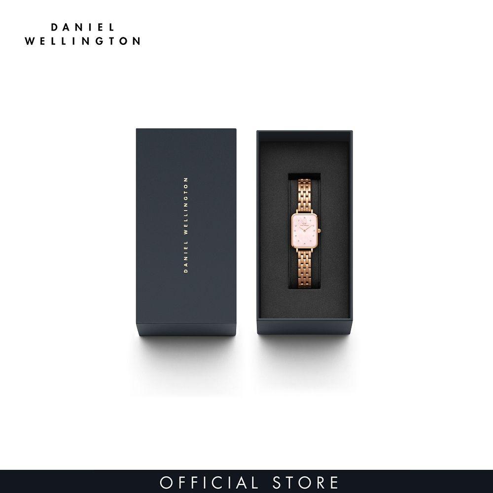 Đồng hồ Nữ Daniel Wellington Lưới - 5-Link Quadro Lumine 20x26 DW00100621