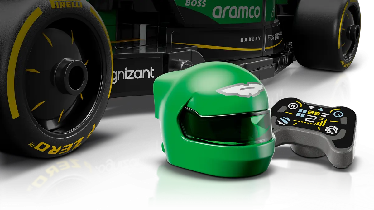 Đồ Chơi Lắp Ráp Xe Đua Aston Martin Aramco F1 AMR24 - Lego Speed Champions 77245 (269 Mảnh Ghép)