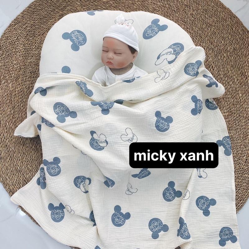 vải xô muslin cao cấp micky