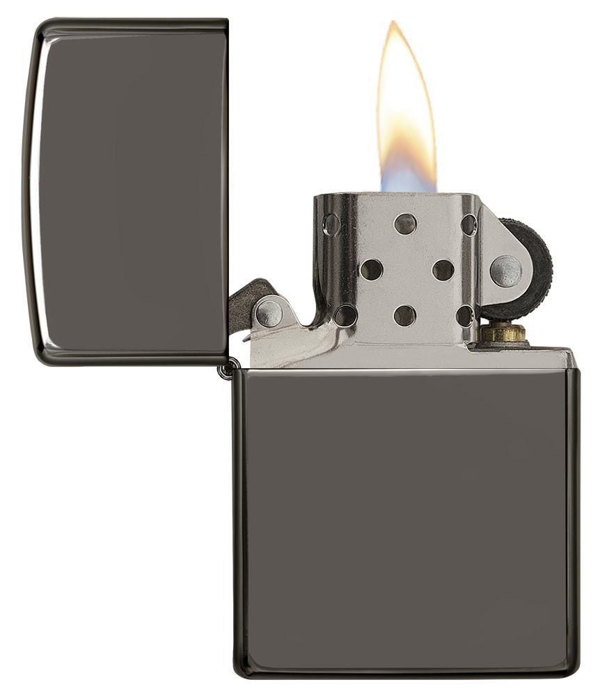 Bật Lửa Zippo Black Ice (Dark Chrome) 150