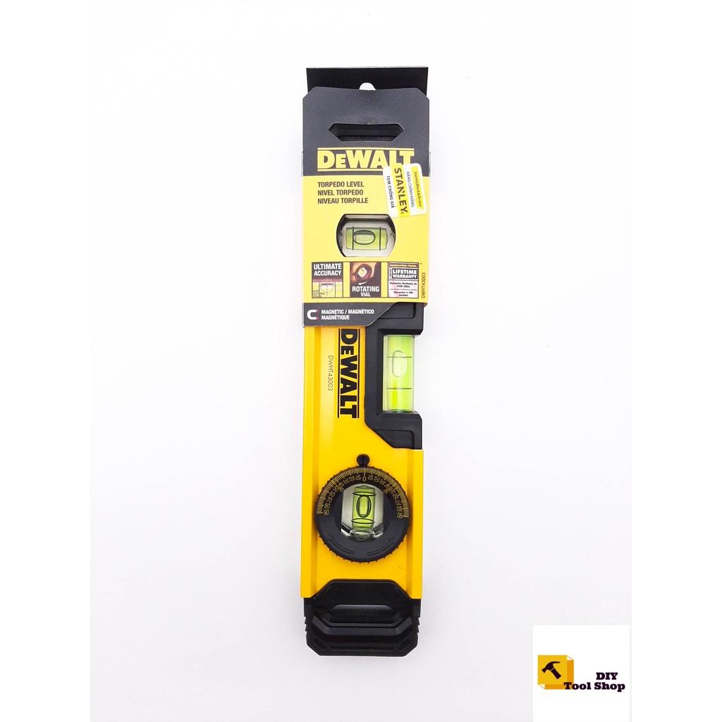 Thước thủy Dewalt 25cm có từ tính DWHT43003 - Chính hãng