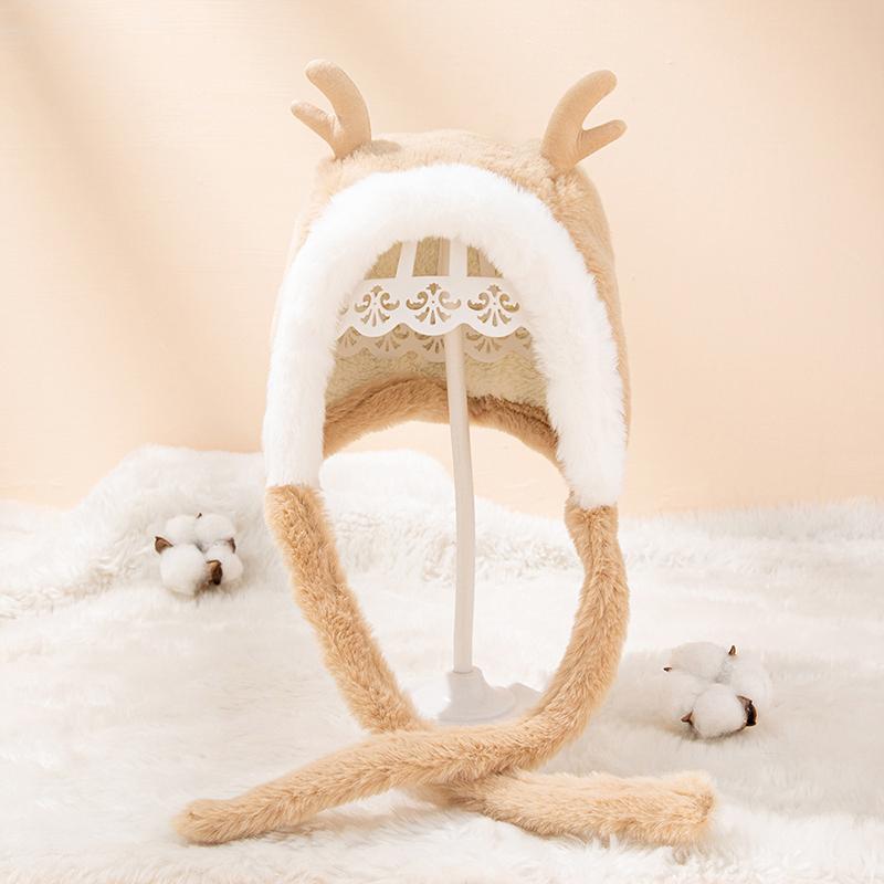 JIAYAN Mùa Đông Nón Cho Bé Ấm Áp Nón Dễ Thương Cho Bé Gái Bé Trai Khoác Cho Bé Nón Phụ Kiện Cho Bé Sơ Sinh Quần Áo Trẻ Em 2021