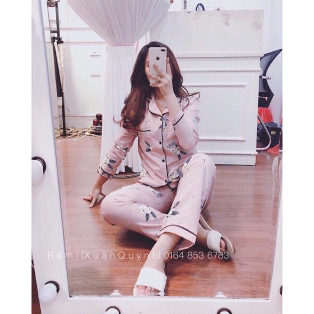 Bộ pijama chất kate thái chuẩn