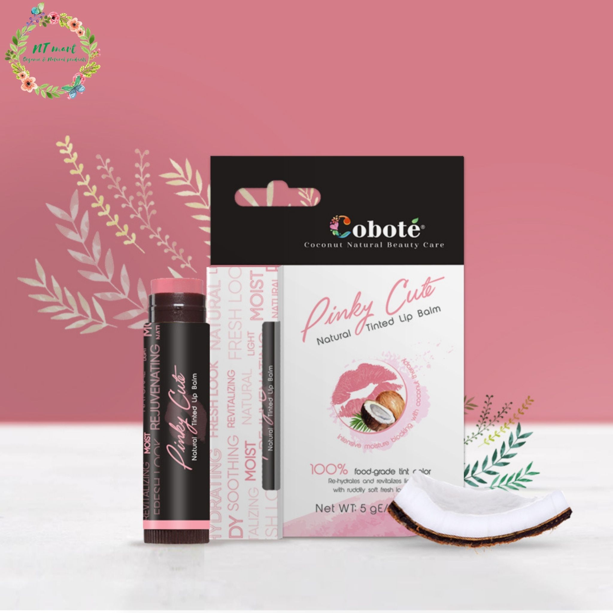 COBOTÉ - SON DƯỠNG CÓ MÀU - Natural Tinted Lip Balm