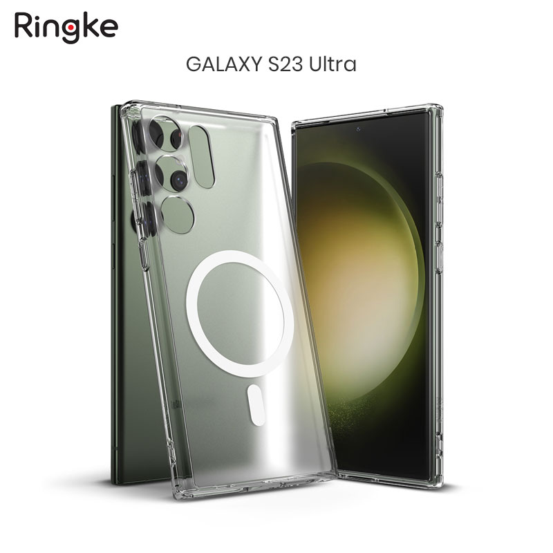 Ốp lưng dành cho Samsung Galaxy S23 Ultra RINGKE Fusion Magnetic - Hàng Chính Hãng