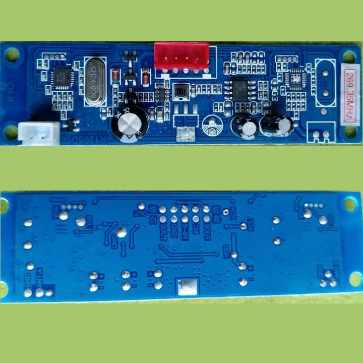 Micro không dây đơn VHF loa kéo mạch loa kéo màu vàng, micro cho loa kéo