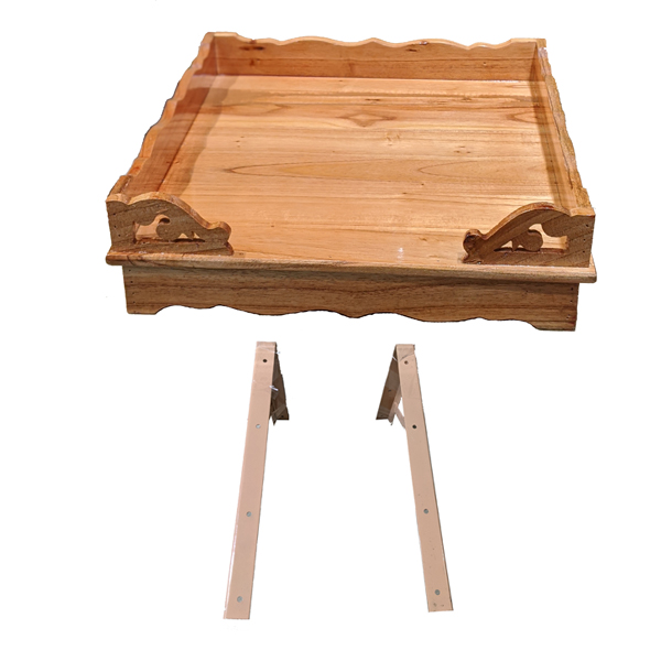 Combo bàn thờ treo tường + giá đỡ dùng cho nhà chung cư 4T PT0234