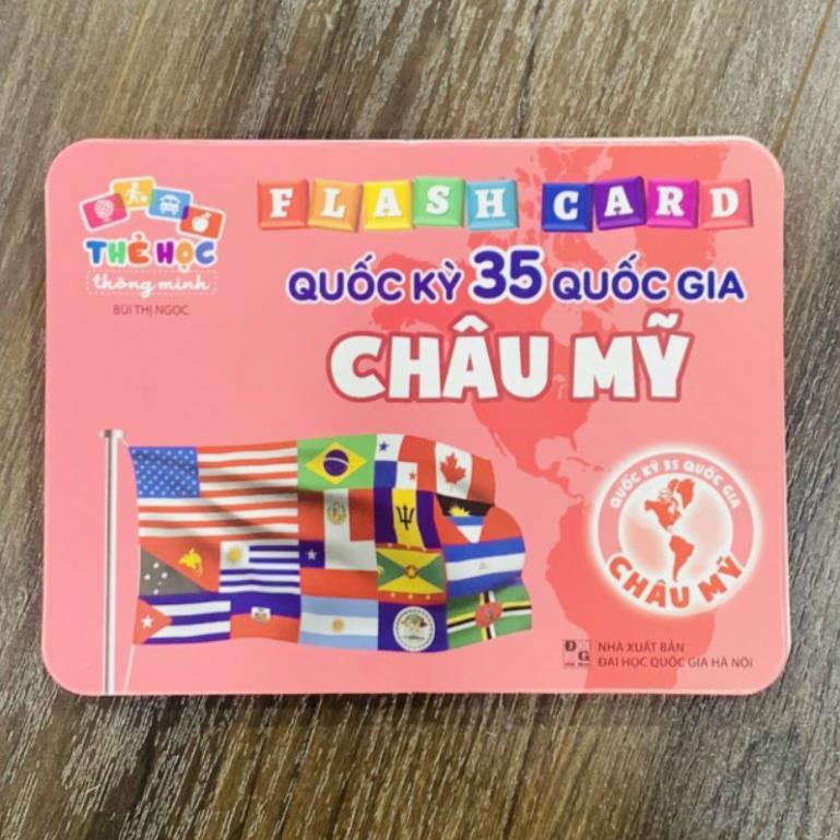 Flash Card Cờ các nước trên thế giới của 175 quốc gia