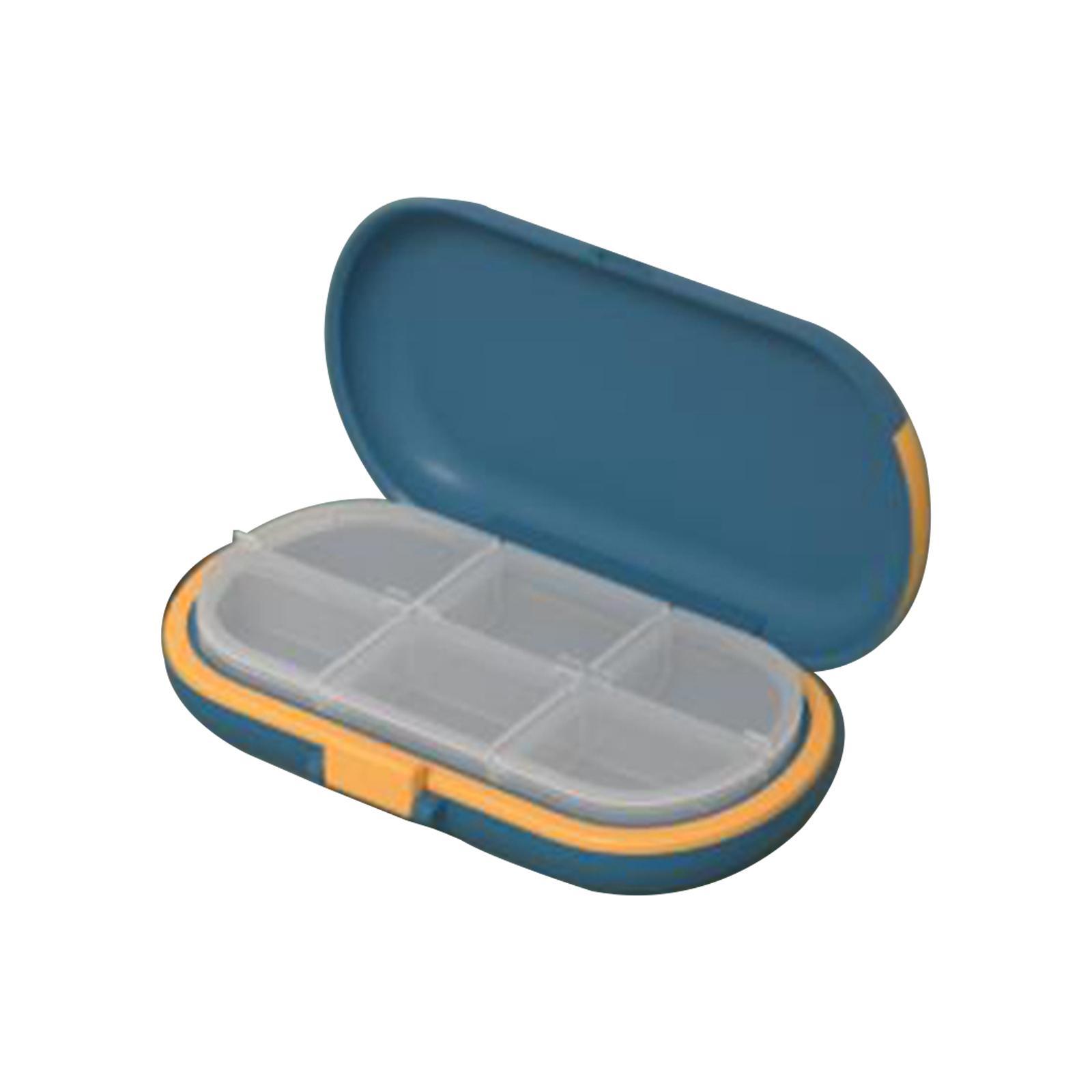 Travel Pill Organizer Moisture Proof Holder for Purse Travel Purse Pocket