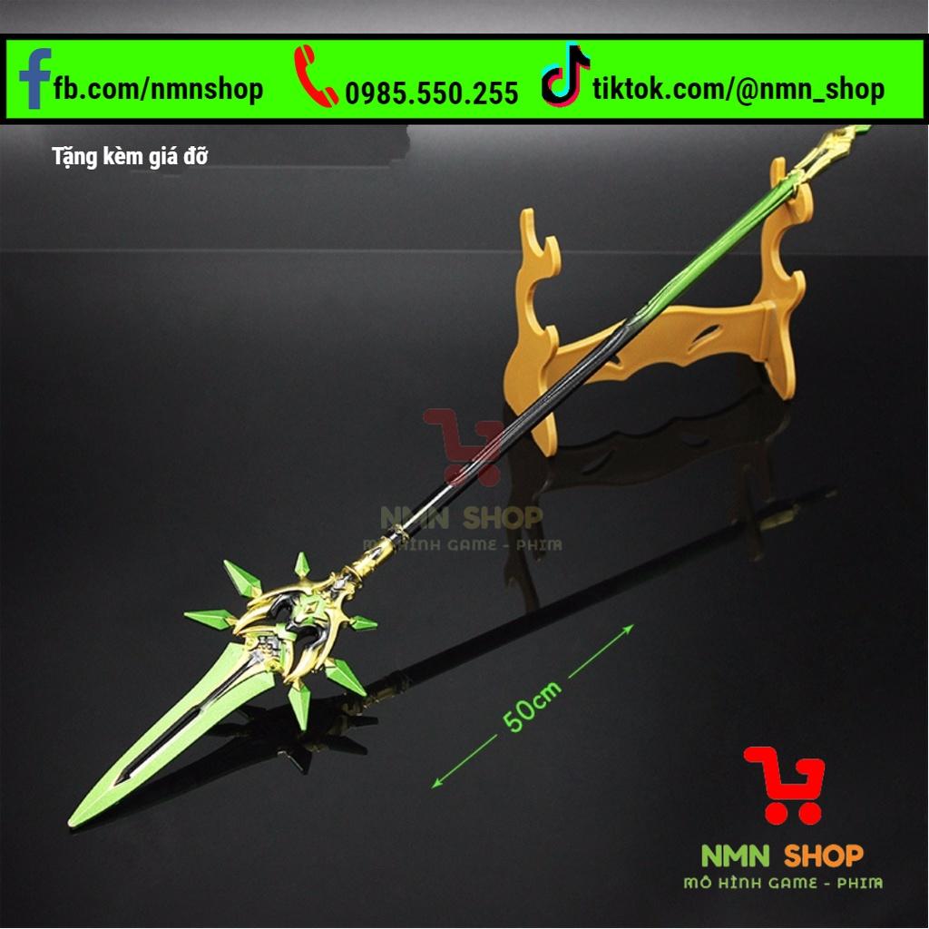 Mô hình game Genshin Impact - Primordial Jade-Winged Spear (Hòa Phác Diên) 50cm