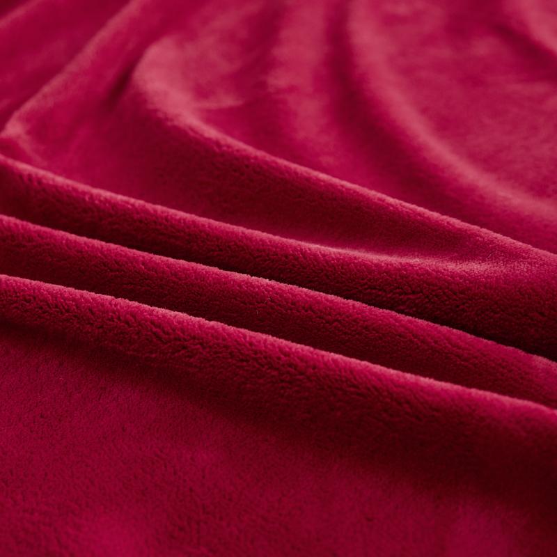 Mùa Đông Ấm Chắc Chắn Dép Nỉ Thun Trang Bị Tấm Bảo Vệ Nệm Da Siêu Mềm Vương Hoàng Hậu Kích Thước Đôi Giường 9 màu Sắc