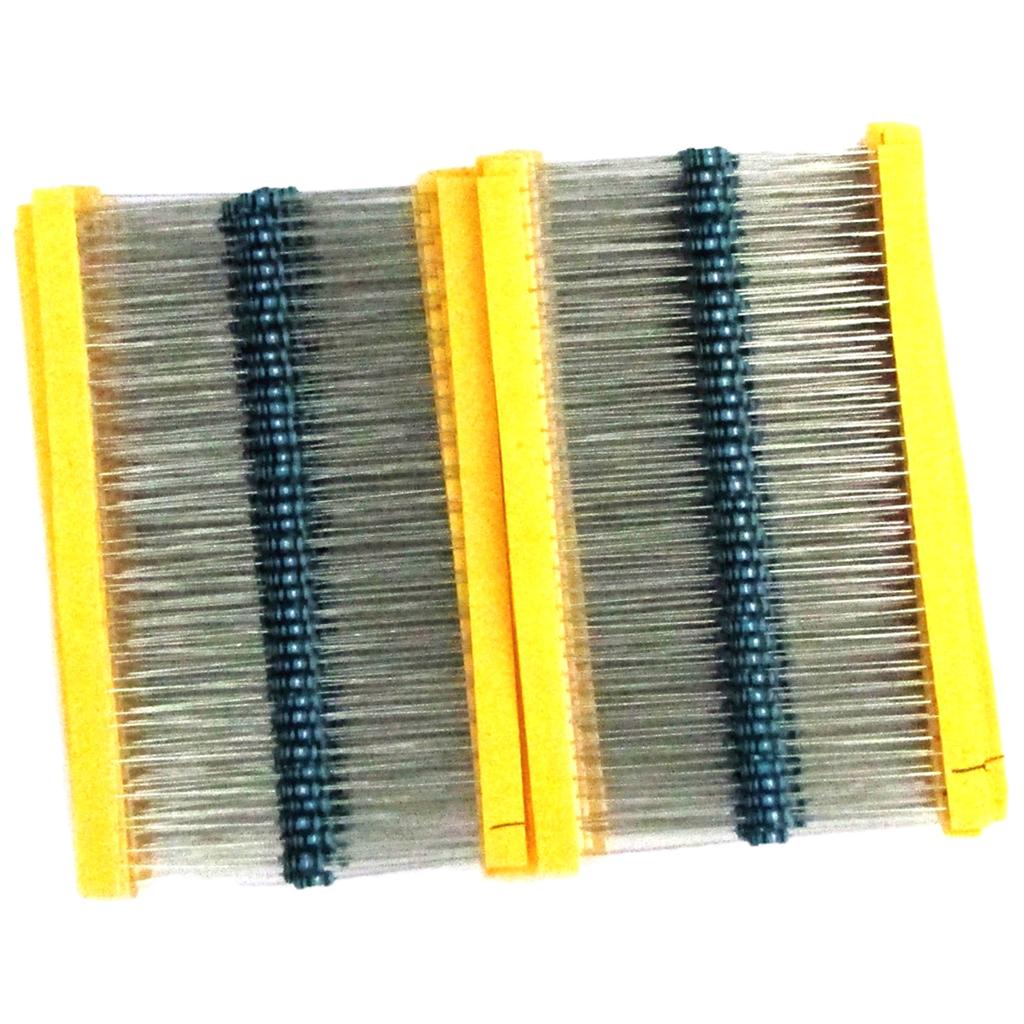 1280 Chiếc 64 Giá Trị 1/4W Kim Loại Phim Điện Trở 1ohm-10Mohm Chống Assortment