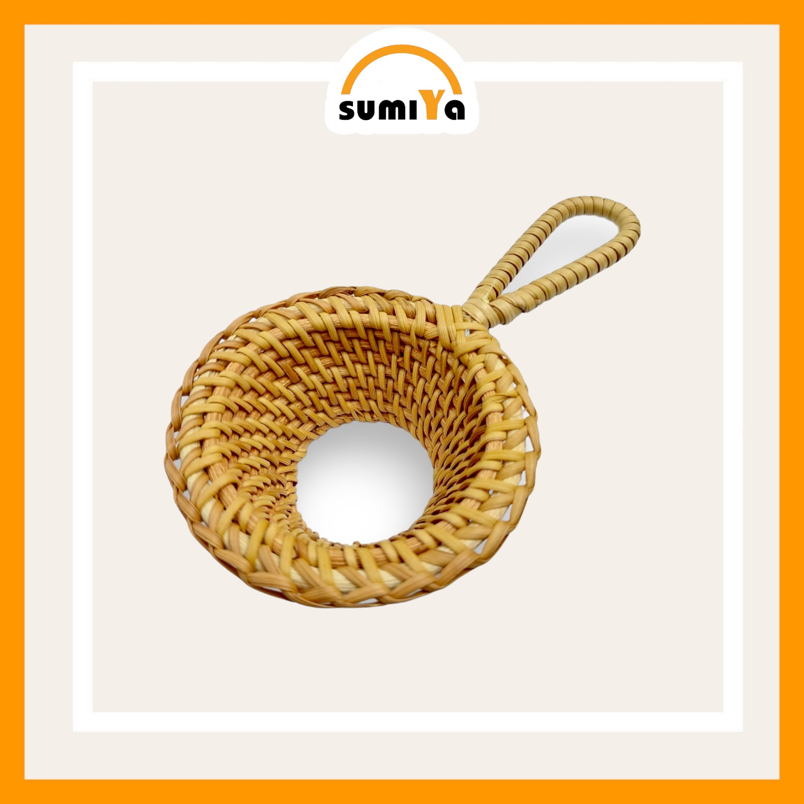 Dụng cụ lọc trà bằng mây tự nhiên