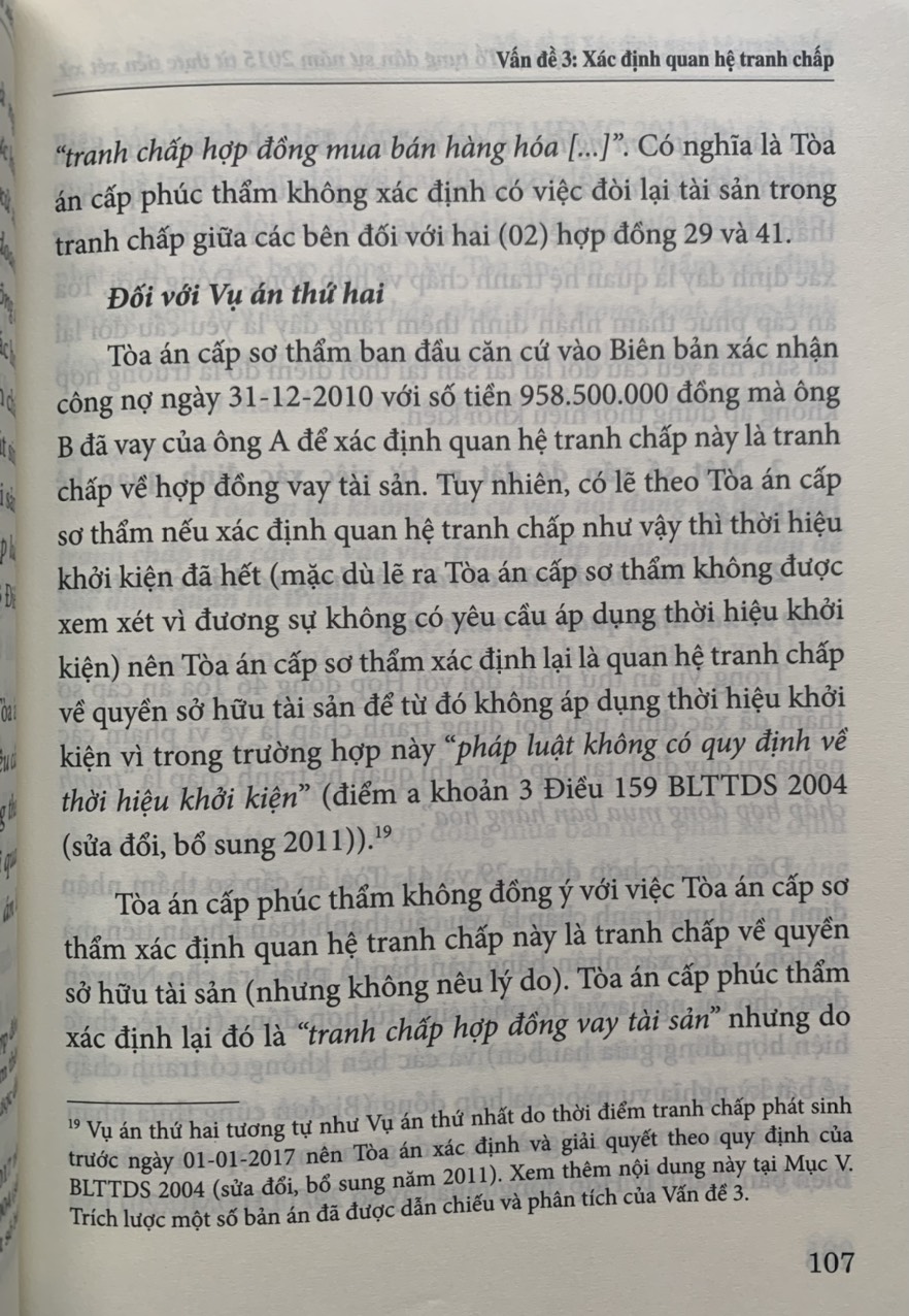 Lý giải một số vấn của Bộ luật Tố tụng dân sự năm 2015 từ thực tiễn xét xử