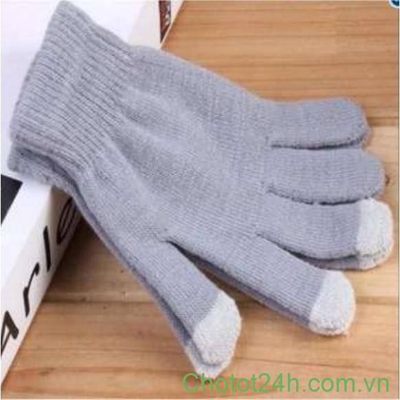 ComBo 2 Bao Tay Cảm Ứng Cho Điện Thoại : Màu Xám