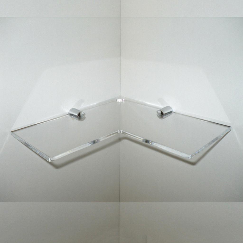 Acrylic Safety Corner Wall Shelves Floating Shelves Bedroom Bathroom Clear