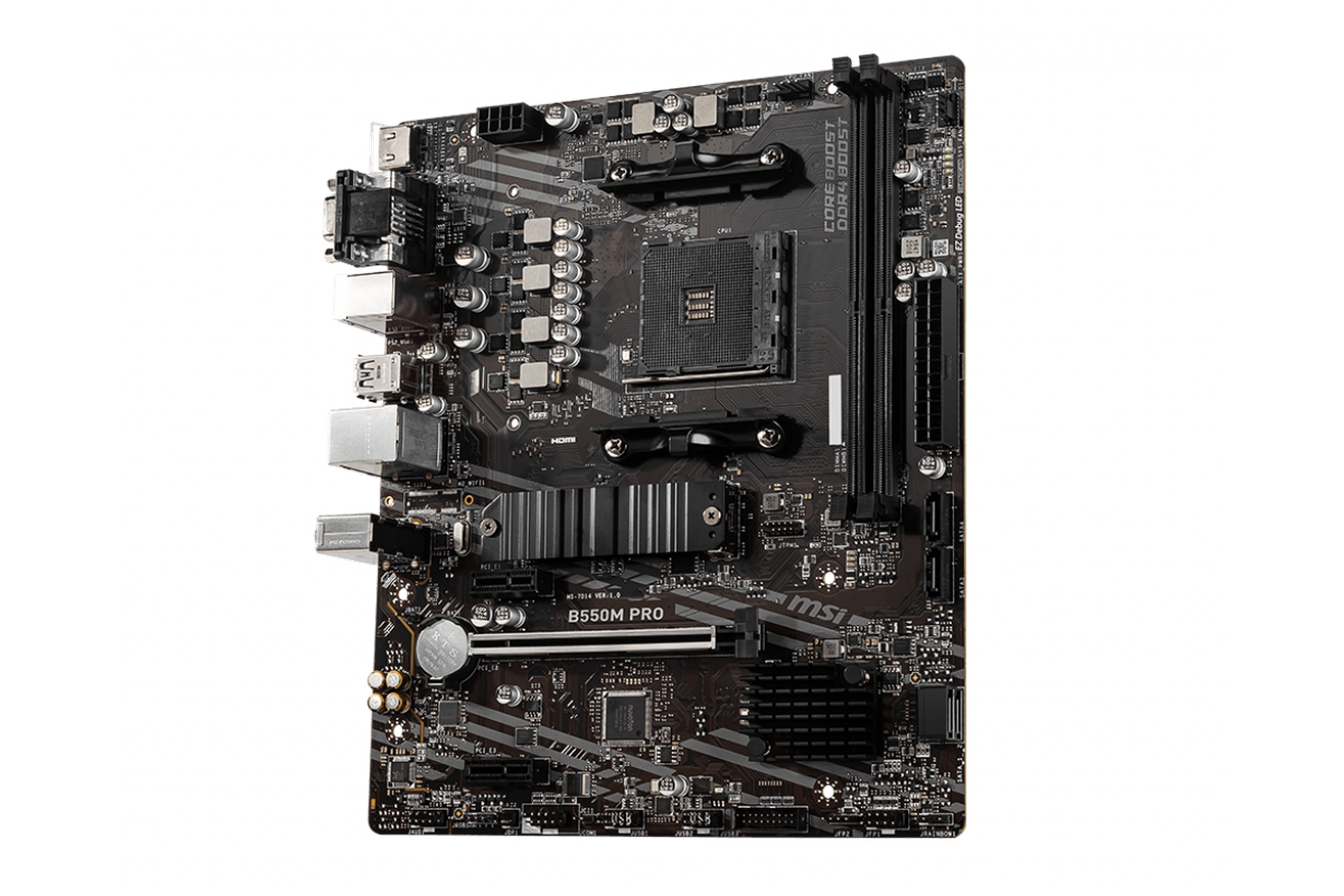 Bo Mạch Chủ Mainboard MSI B550M PRO - Hàng Chính Hãng