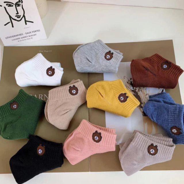 Sỉ 10 đôi tất gấu