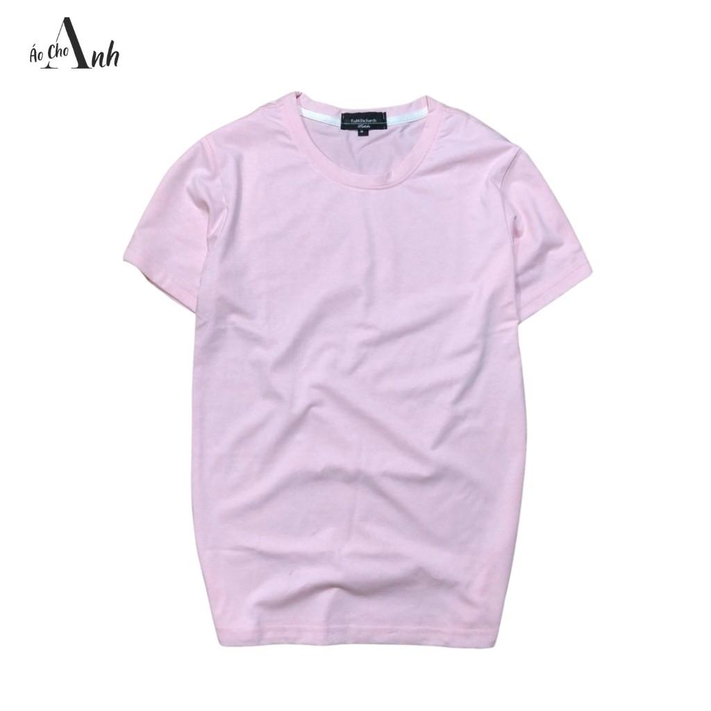 Áo thun nam cổ tròn tay ngắn trơn nhiều màu ACA - A106 Áo Unisex From rộng dưới 70kg phong cách Ulzzang