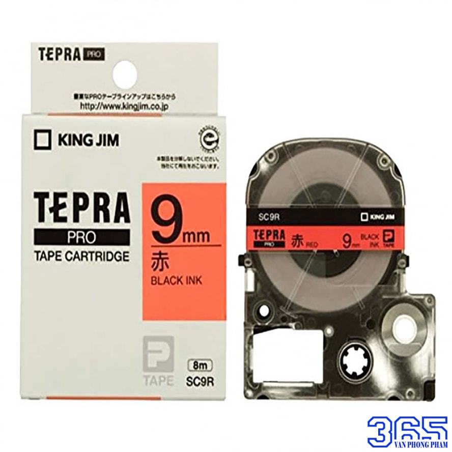 Băng mực in nhãn TEPRA PRO 9mm