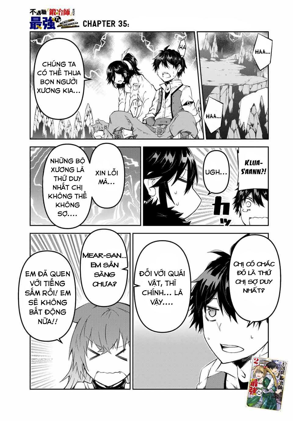 từ chức nghiệp yếu nhất trở thành "thợ rèn" mạnh nhất chapter 35 1