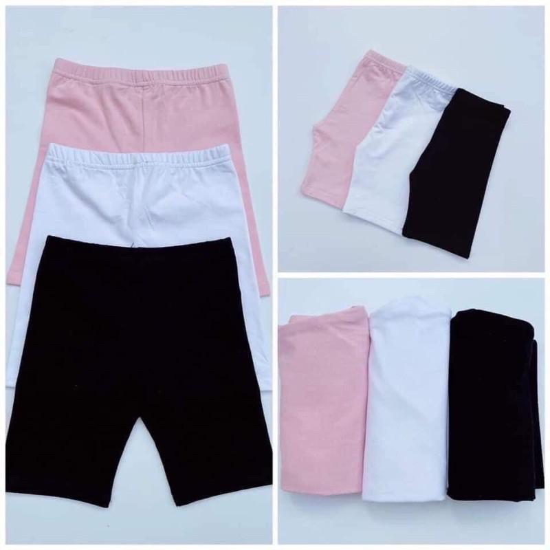 Quần legging đùi cho bé - Màu 3 (Hồng phấn),2Xl (16-18kg)