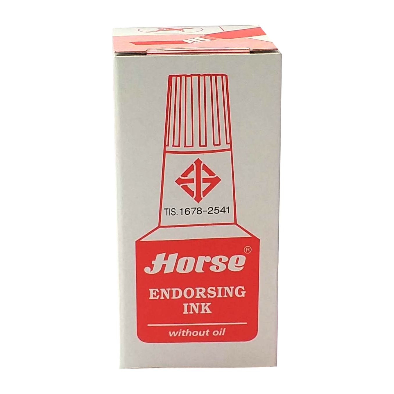 Mực Dấu Horse Không Cọ H-30CC Đỏ