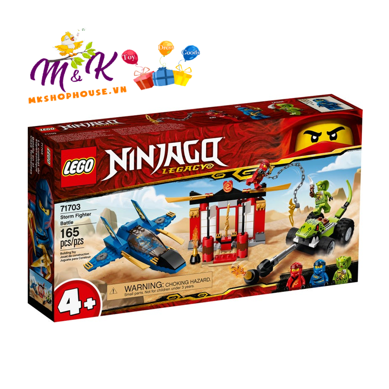 Đồ chơi lắp ráp mô hình LEGO NINJAGO Trận chiến Bão táp 71703