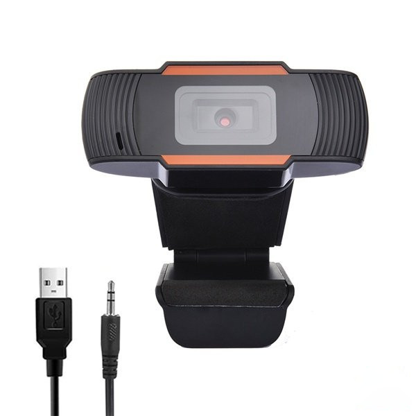 Webcam máy tính có mic HD 720P kẹp màn, sử dụng cho Livestream, Học và Làm việc Online rõ nét - Hàng nhập khẩu