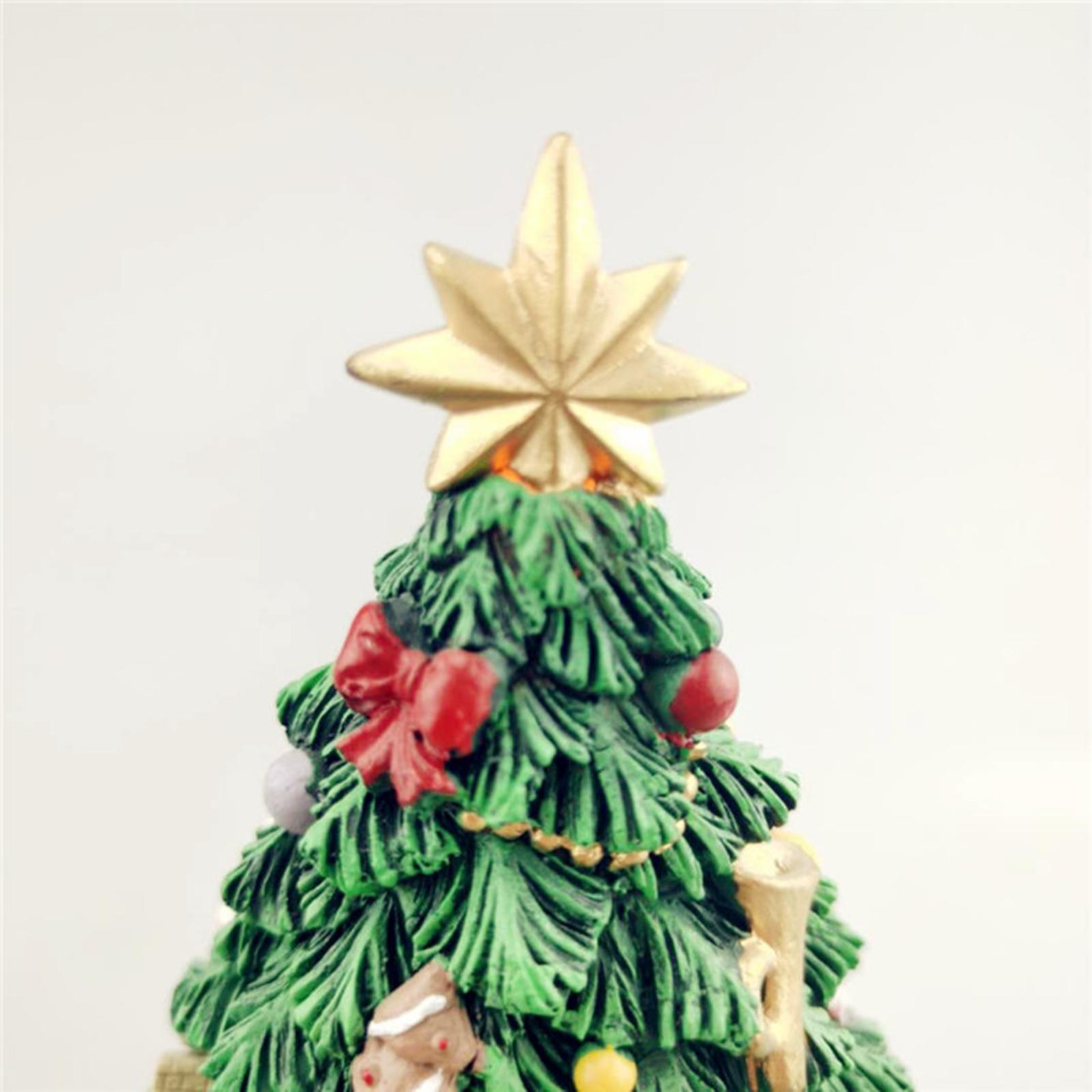 Hộp nhạc xoay cây thông noel Hộp nhạc giáng sinh quà tặng cho bạn bè trẻ em quà tặng doanh nghiệp