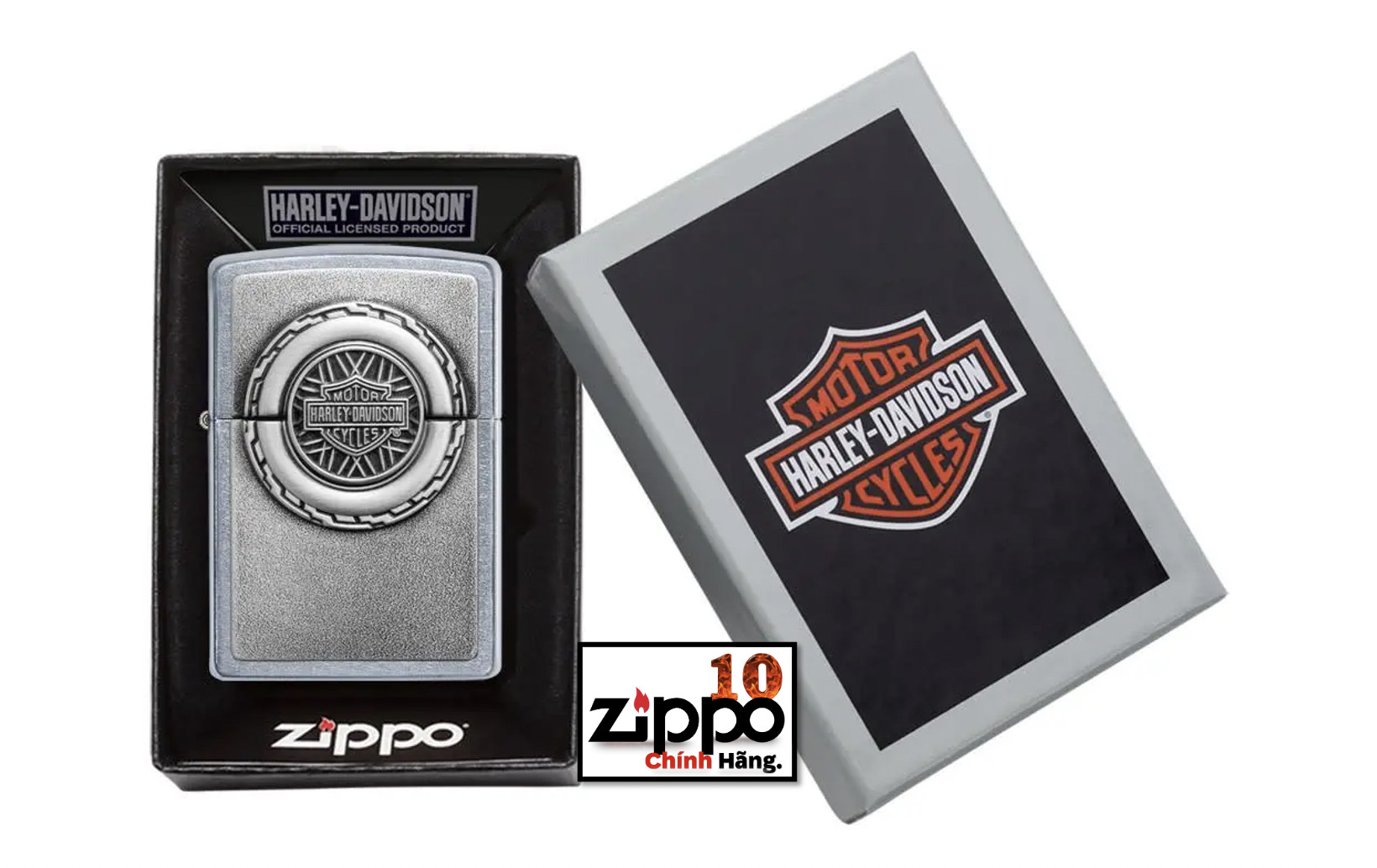 Bật lửa Zippo 49175 Harley-Davidson - Chính hãng 100%