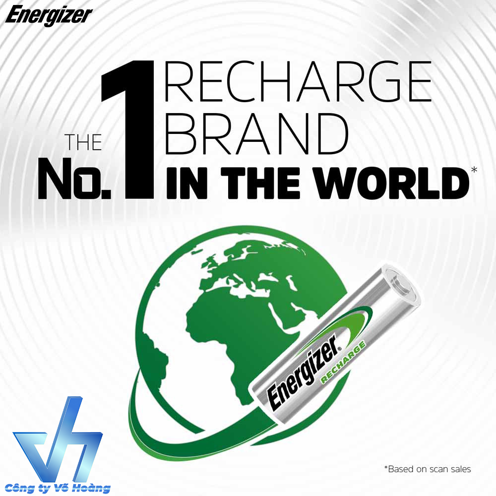 Pin Sạc AA 2000mAh NH15 Power Plus RP2 Energizer NH15 RP2