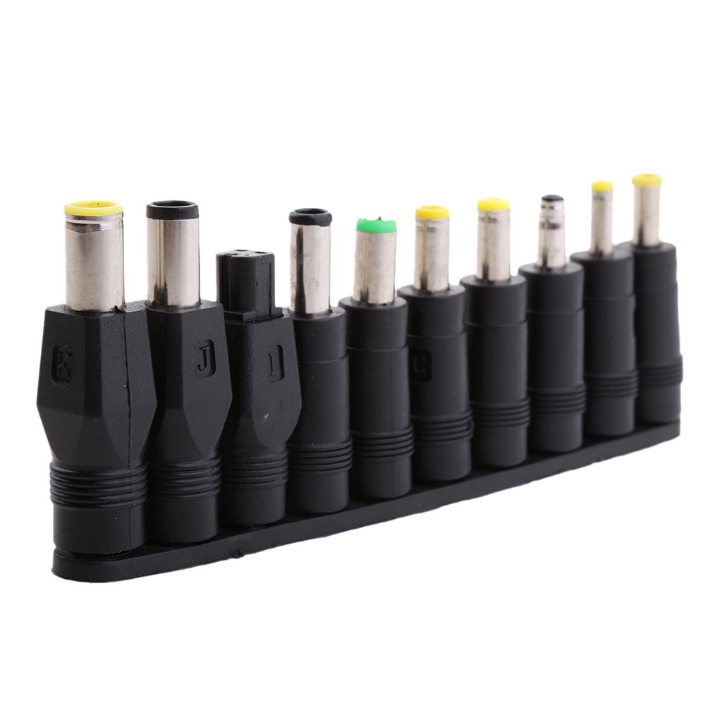 DC Power 5.5*2.1mm Jack To 10 Plug Adapter For Notebook