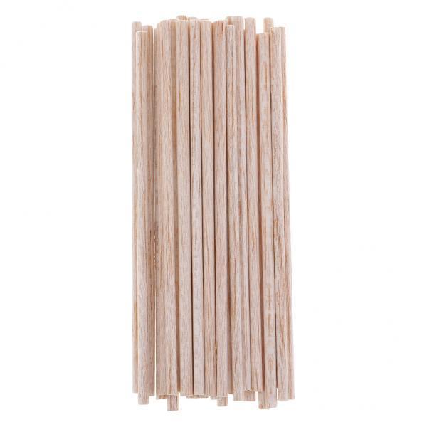 2-8pack Unfinished Balsa Wood Stick DIY Wood Modelling Stick DIY crafts 100mm