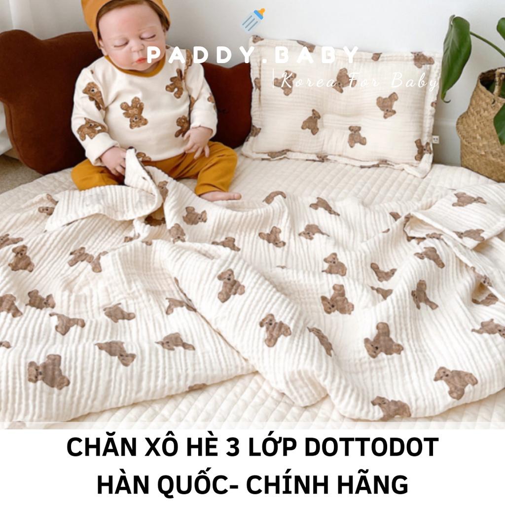 Chăn xô hè 3 lớp  ̀ ̂́ cho bé