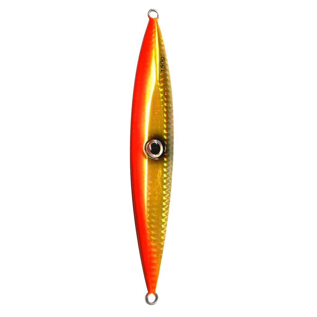 150g 16.3cm Metal Fishing Lure Vertical Jigging Bait Hard Heavy Weight Bait Crankbait for Casting