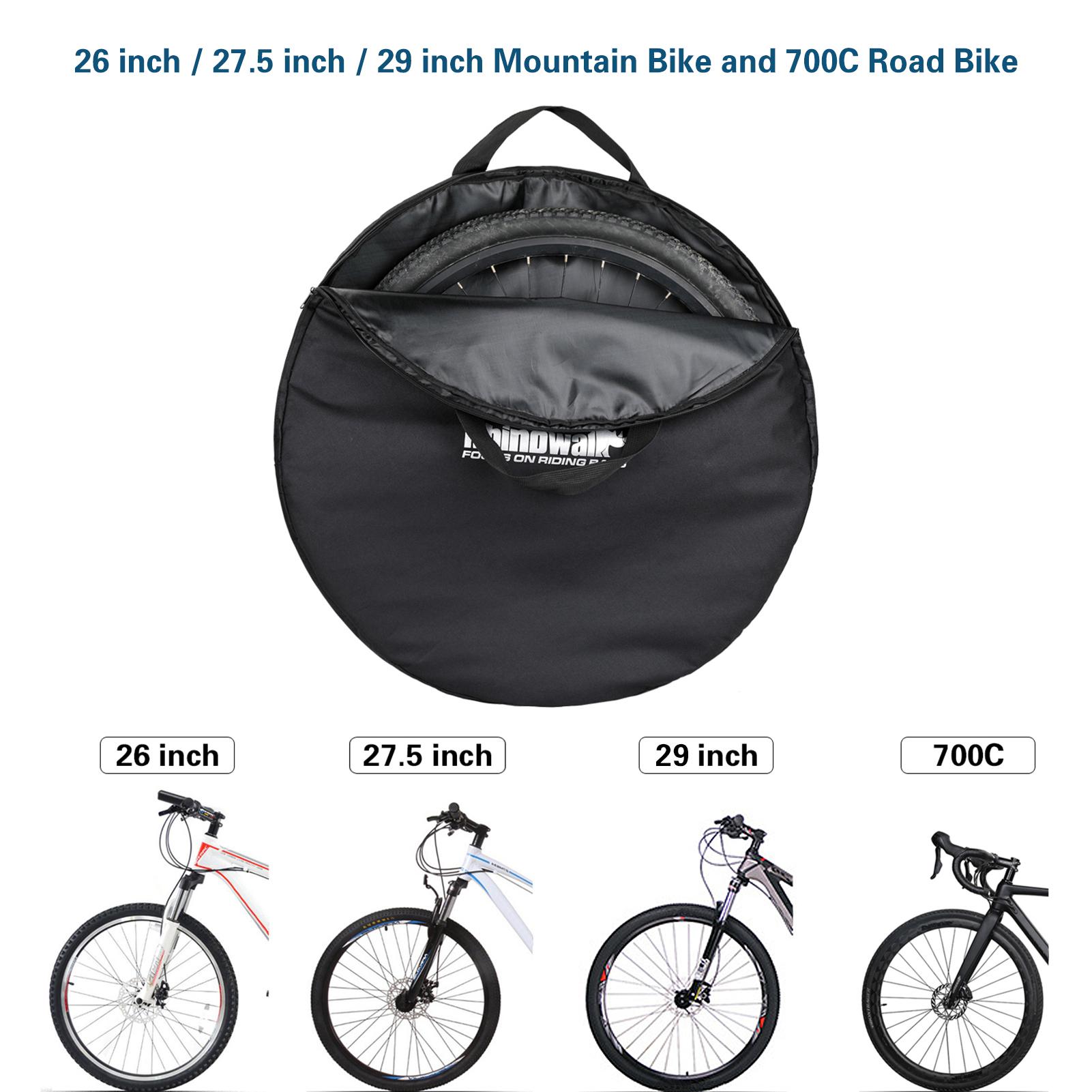 Túi bọc bánh xe đạp rhinowalk 29 inch xách tay cho xe đạp leo núi, xe đường trường