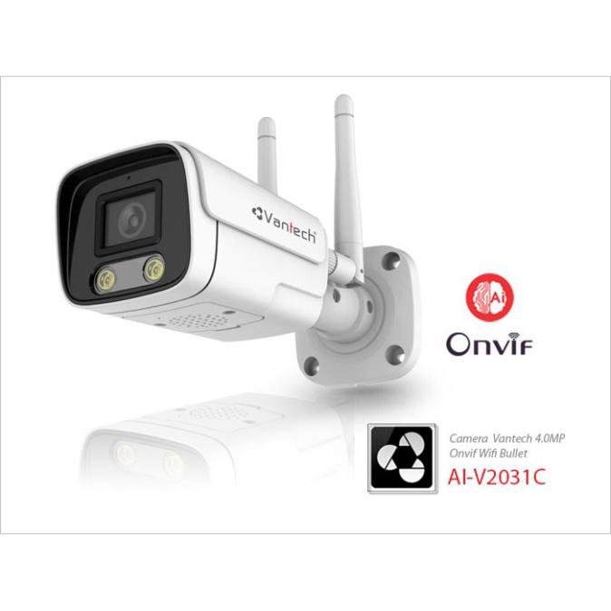 Camera VANTECH sử dụng trí tuệ nhân tạo AI-V2031C phiên bản mới nhất 2021 -Hàng chính hãng