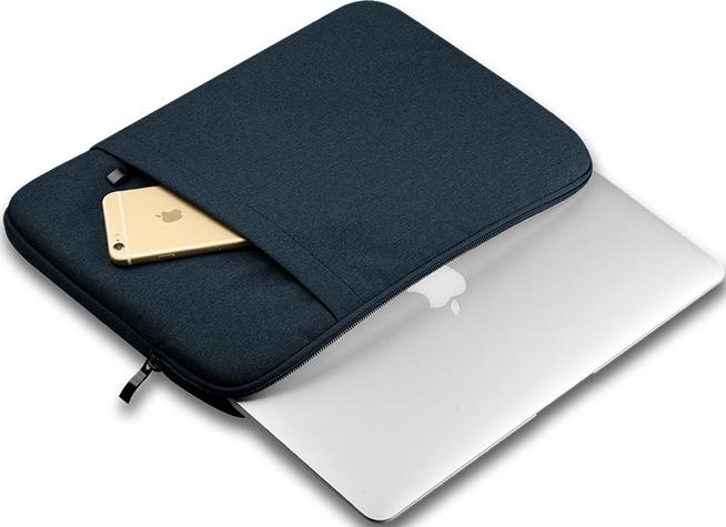 Hình ảnh Túi chống sốc Macbook Air, Macbook Pro, Laptop kèm ngăn phụ đứng