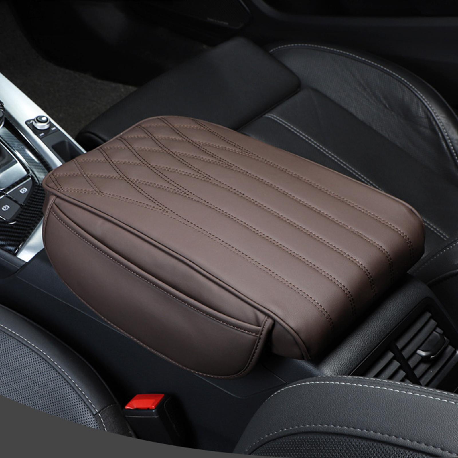 Car Armrest Cushion Center Console Cover for Auto Vehicle SUV