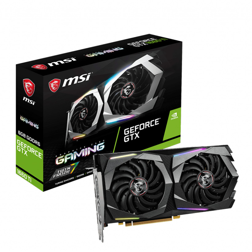 VGA MSI GTX1660 6G GDDR5 Ventus XS OC Edition - Hàng chính hãng