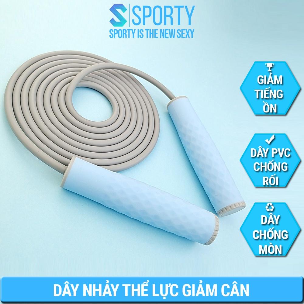 Dây nhảy thể lực SPORTY 450g TS88 hỗ trợ quá trình giảm cân,tập thể dục, thể thao, thể hình