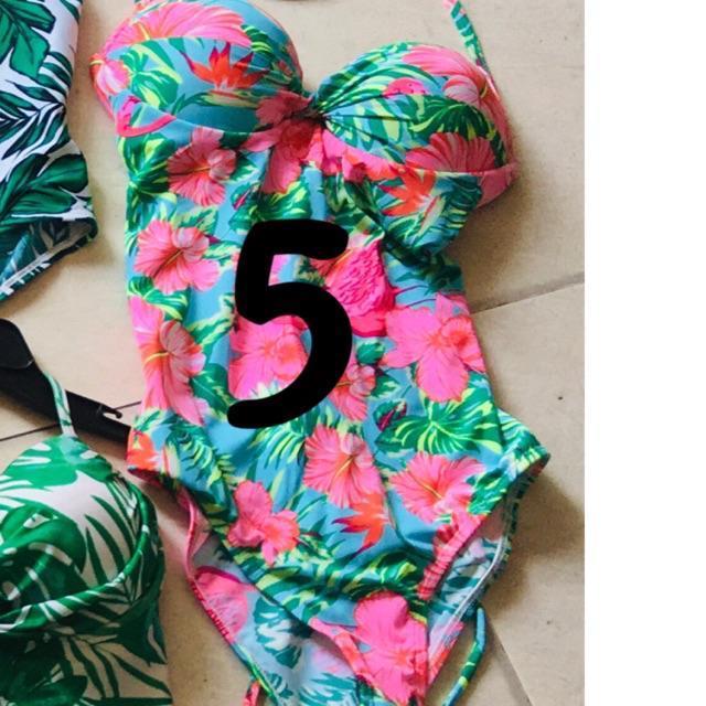 Đồ bơi bikini 1 mảnh hoa siêu đẹp