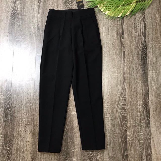 QUẦN BAGGY NỮ VẢI LƯNG CHUN CẠP CAO HÀNG VNXK