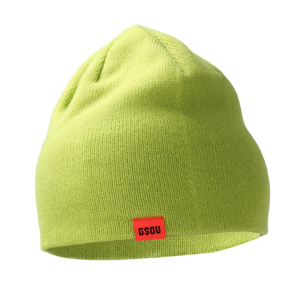 Unisex Winter Beanie Knit Hat Thick Warm Caps Solid Color Beanie Hat