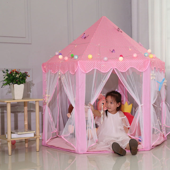 Lều Công chúa - Hoàng Tử cho bé S5 Lều trẻ em chơi trong nhà cực kì dễ thương- Hàng Nhập Khẩu