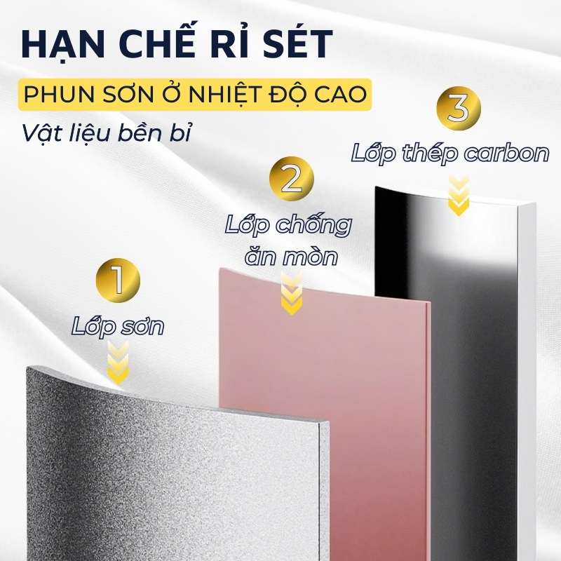 Giá đỡ treo ổ cắm điện đa năng DandiHome không cần đục lỗ - Máng treo dây điện decor phòng làm việc