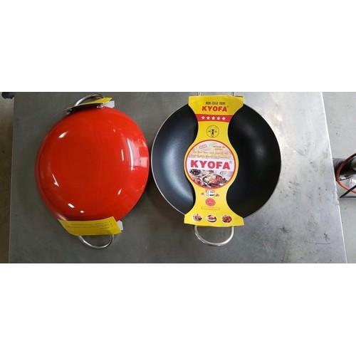 BỘ 2 CHẢO CHỐNG DÍNH SÂU LÒNG 2 QUAI SIZE 26cm VÀ 22cm - CHẢO CHỐNG DÍNH CHIÊN XÀO CAO CẤP