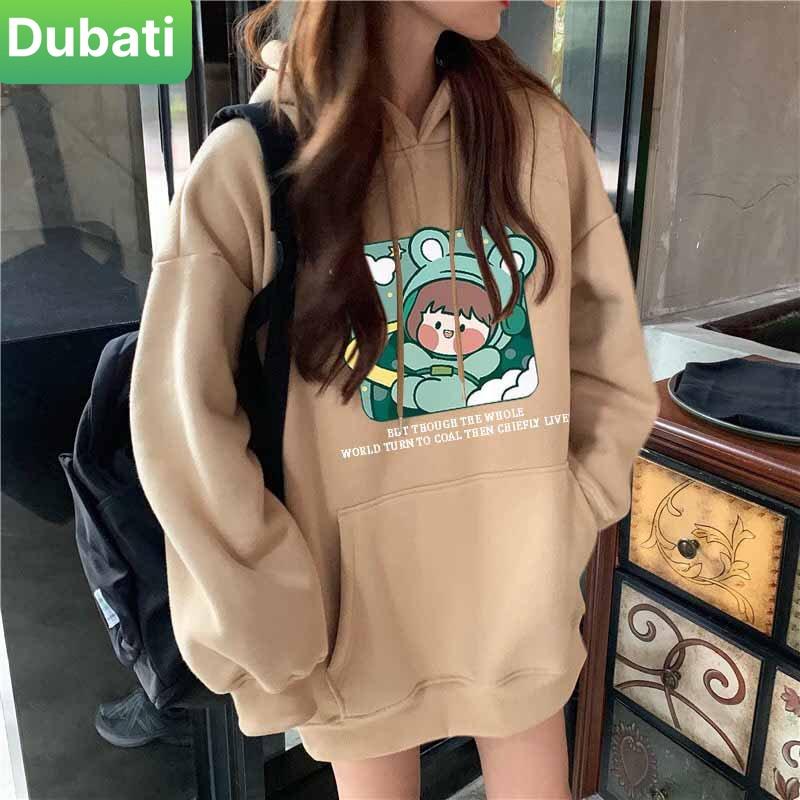 ÁO KHOÁC HOODIE NAM NỮ UNISEX CHẤT NỈ DÀY PHOM FROM RỘNG EM BÉ CUTE UNISEX XINH XẮN DỄ THƯƠNG- DUBATI FASHION